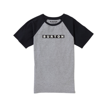 BURTON VAULT S/S KID GRAY HEATHER M