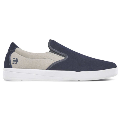 ETNIES VEER SLIP NAVY/TAN 10