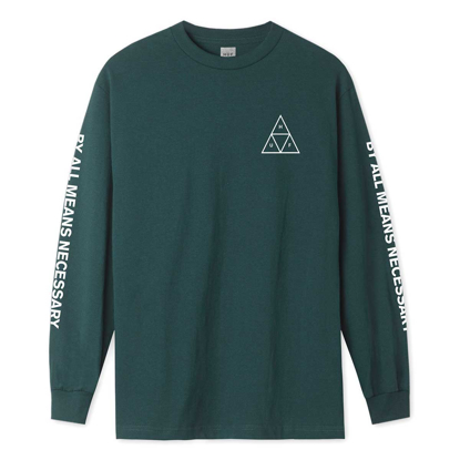 HUF ESSENTIALS TT L/S SYCAMORE S