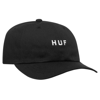 HUF ESSENTIALS OG LOGO CV 6 PANEL BLK UNI