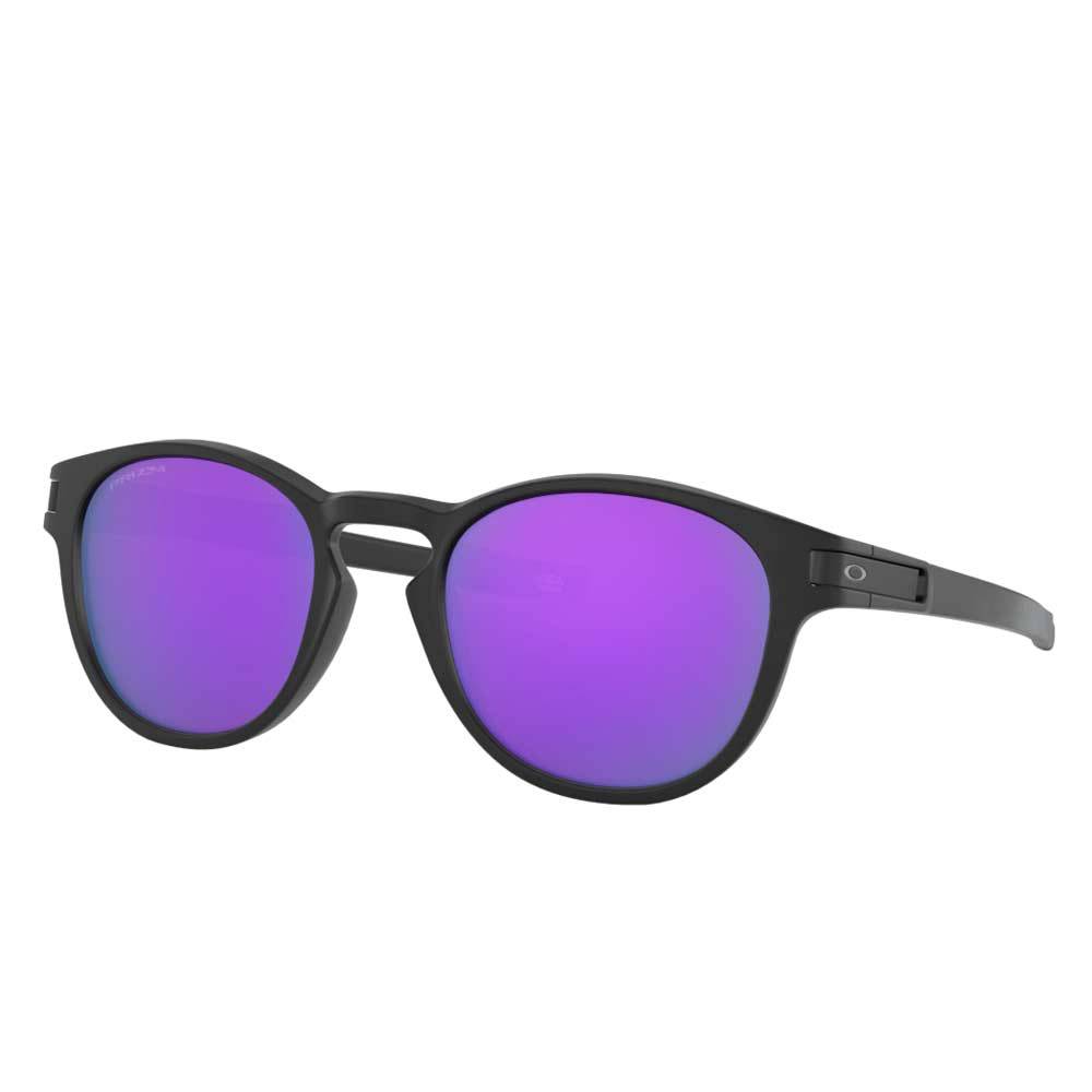 OAKLEY LATCH MT BLK/ PRIZM VIOLET