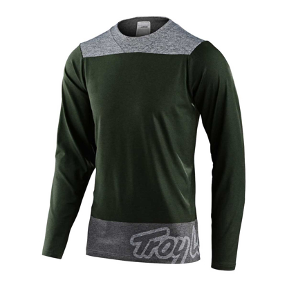 TROY LEE DESIGNS SKYLINE L/S CHILL LONDON OLIVE/GRAY S