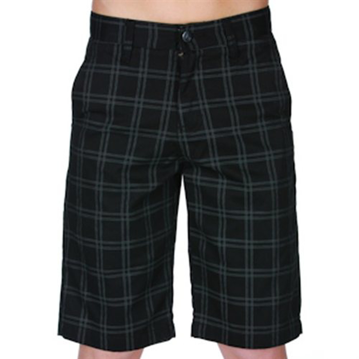 VOLCOM FRICKIN PLAID KID BLK 26