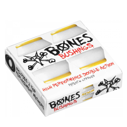 BONES BUSHING MED WHT MEDIUM