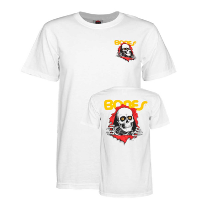 POWELL RIPPER KID S/S WHT L