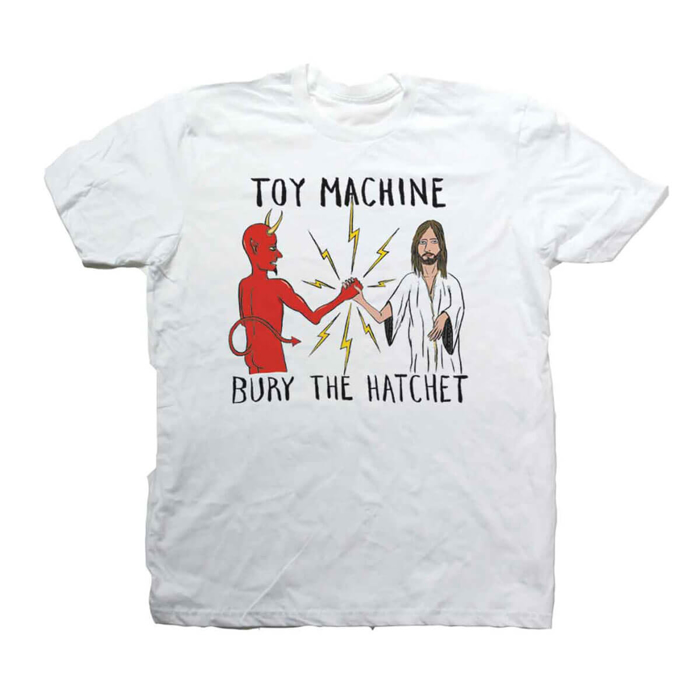 TOY MACHINE BURY THE HATCHET WHT L
