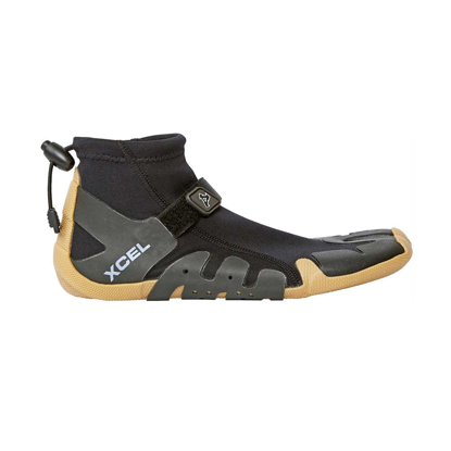 XCEL INFINITI 1MM SPLIT TOE REEF BOOT BLACK 8