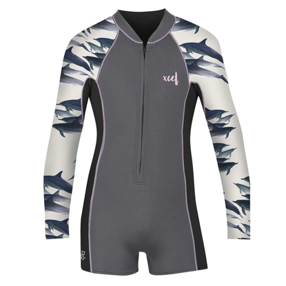 XCEL RAMSEY KIDS SPRING DOLPHIN 2MM BLK 8