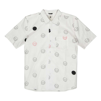 ELEMENT POLKA SMILE S/S HELLO OFF WHT M