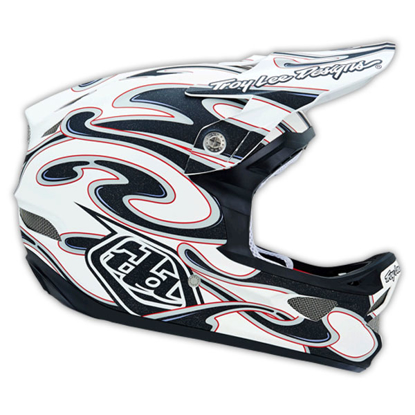 TROY LEE DESIGNS D3 SQUIRT MT WHT M