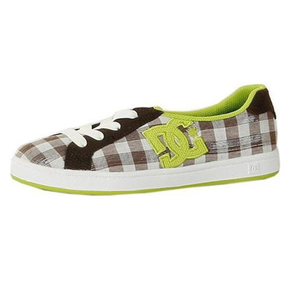 DC COURT SLIM TX W DK CHOC/WHT 7