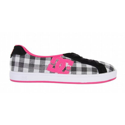 DC COURT SLIM TX W BLK/WHT 5