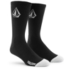 VOLCOM FULL STONE SOCK 3PK BLK UNI