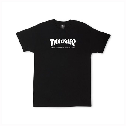 THRASHER MAGAZINE SKATE MAG S/S KID BLK M