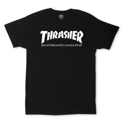 THRASHER MAGAZINE SKATE MAG T-SHIRT BLACK XL