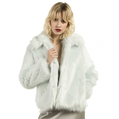 VOLCOM GMJ FUR COAT W CLU S