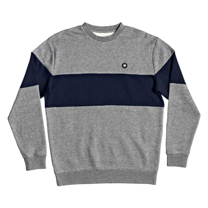DC RIOT COLORBLOCK CR MEDIUM GREY HEATHER L