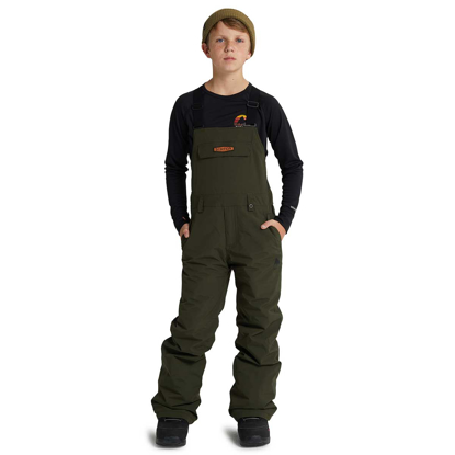 BURTON SKYLAR BIB KID FOREST NIGHT L