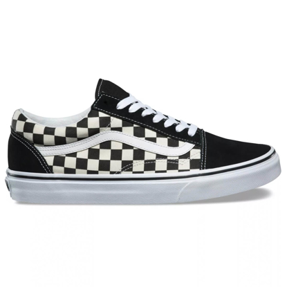 VANS OLD SKOOL PRIMERY CHECK BLK/WHT 10