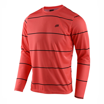 TROY LEE DESIGNS FLOWLINE LS JERSEY STACKED CORAL S