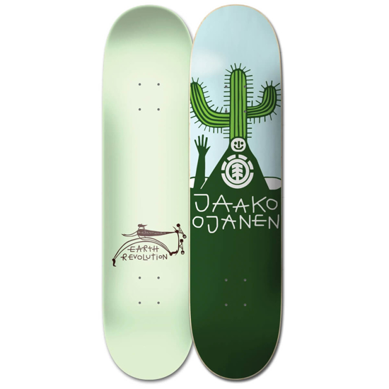 Skateboard Deck Element Earth Rev Jaak Obsession Shop