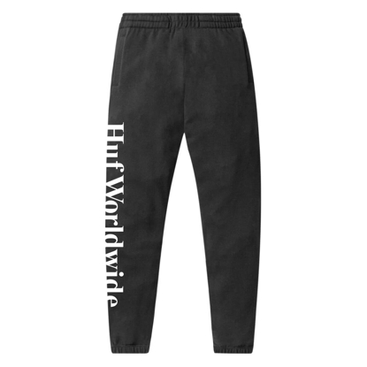 HUF ESSENTIALS FLEECE PANT BLACK M