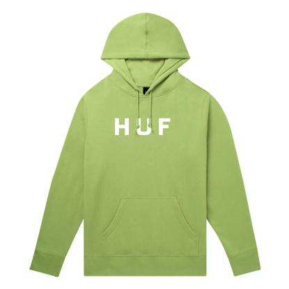 HUF ESSENTIALS OG LOGO HOODIE LIME M