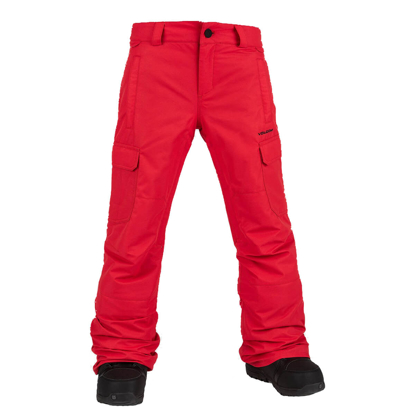 VOLCOM CARGO INS PANT KID RED L