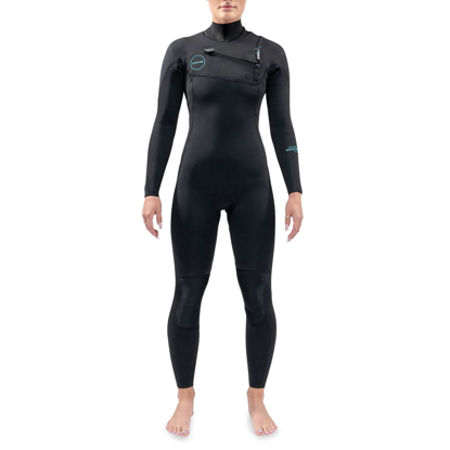 DAKINE MISSION CHEST ZIP FULL SUIT 3/2MM W BLACK 8