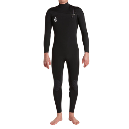 VOLCOM MODULATOR 2/2 MM L/S CHEST ZIP FULLSUIT BLK M
