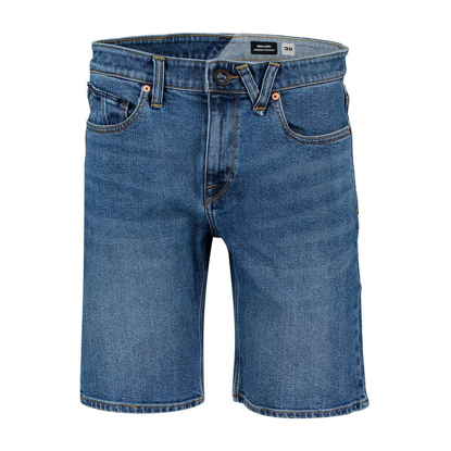 VOLCOM SOLVER DENIM SHORT COWBOY BLUES 30