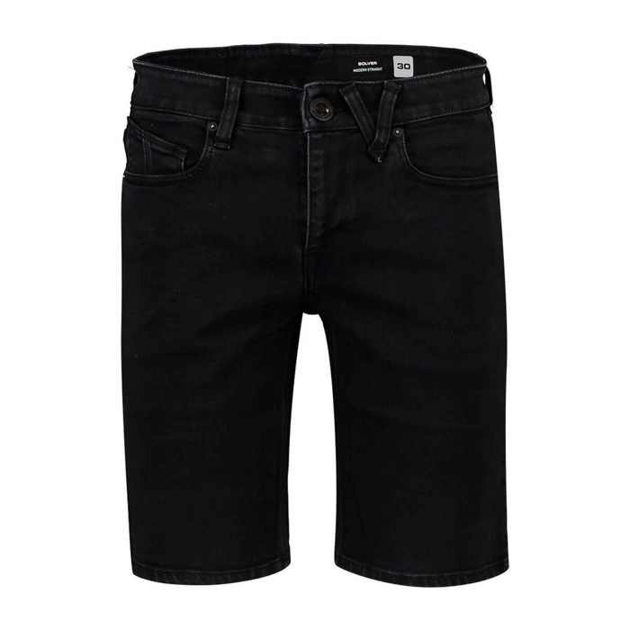 VOLCOM SOLVER DENIM SHORT BLACK OUT 36