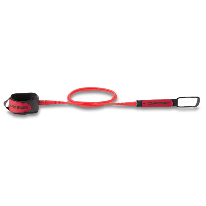 DAKINE KAIMANA PRO COMP LEASH  6' x 3/16" RED