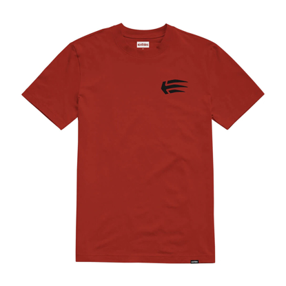 ETNIES JOSLIN T-SHIRT RED/BLACK XL