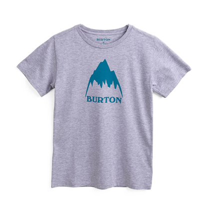BURTON CLSC MTNHGH T-SHIRT KID GRAY HEATHER XL