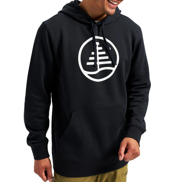 BURTON FAMILY TREE HOODIE TRUE BLACK M