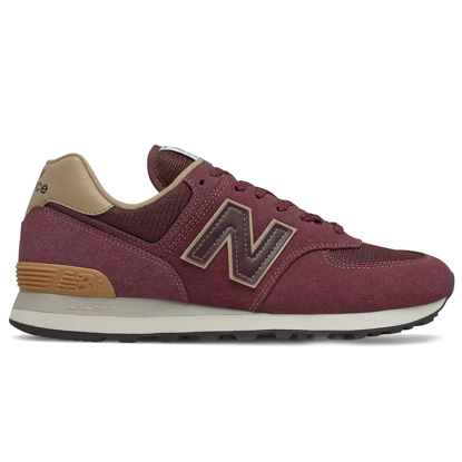 NEW BALANCE LIFESTYLE 574 BURGUNDY 10