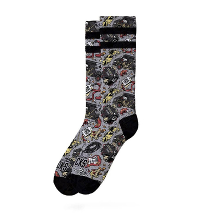 AMERICAN SOCKS BACKSTAGE MID HIGH MULTI L/XL