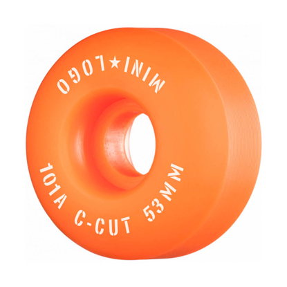 MINI LOGO A-CUT "2" 53 X 101 ORANGE 53MM