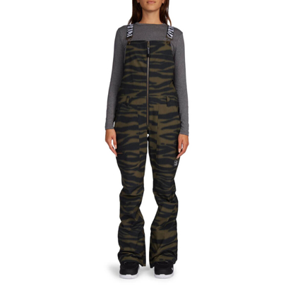 DC COLLECTIVE SS BIB W ZEBRA OLIVE NIGHT S