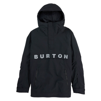 BURTON FROSTNER ANORAK TRUE BLACK XL