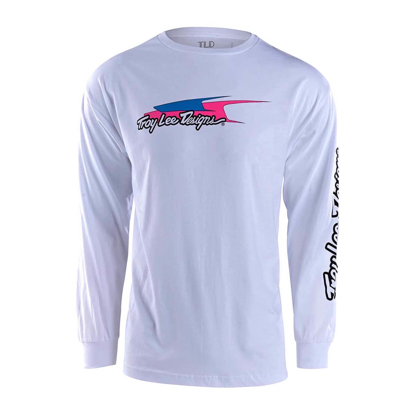 TROY LEE DESIGNS AERO LS TEE WHITE S