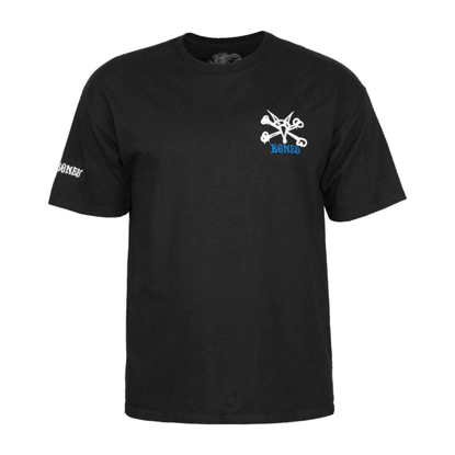 POWELL RAT BONES T-SHIRT KID BLACK M