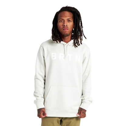 BURTON OAK SSNL HOODIE STOUT WHITE HEATHER M