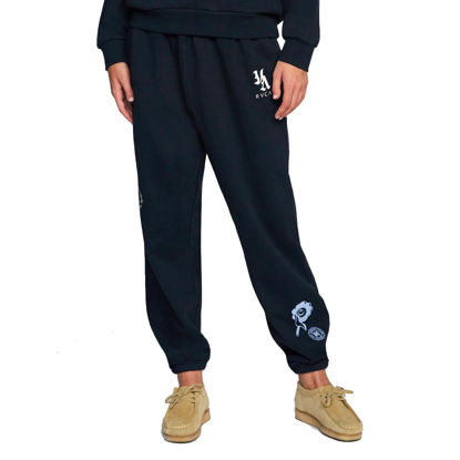 RVCA MASH UP SWEATS W BLACK M