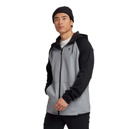 BURTON CROWN WPF HOODIE GRYHTR/TRUBLK XL