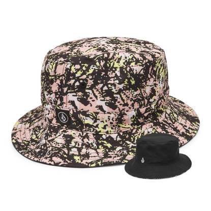 VOLCOM STONE HOUR BKT HAT W CORAL UNI