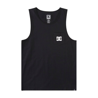 DC DC STAR POCKET TANK TOP BLACK S