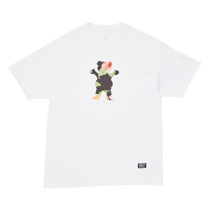 GRIZZLY GRIPTAPE HONOLULU S/S T-SHIRT WHITE XL