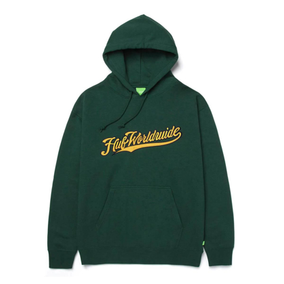 HUF CRACKERJACK PULLOVER HOODIE FOREST GREEN M